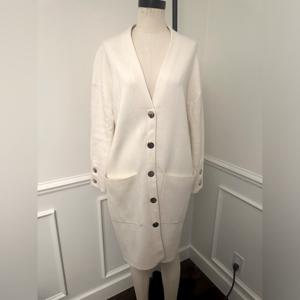 NWOT Maje sweater coat